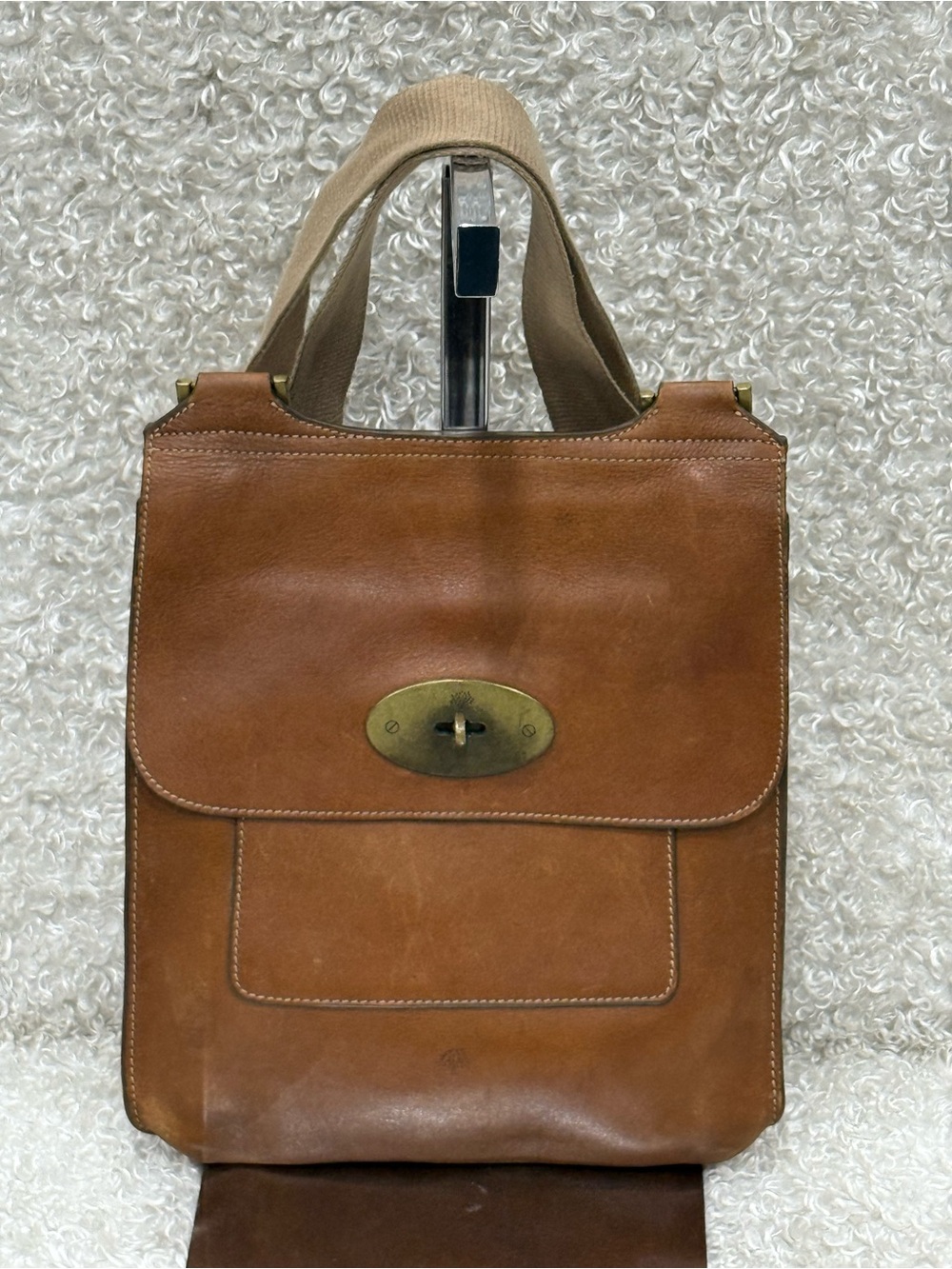 MULBERRY Anthony crossbody bag Unisex leather messenger bag oak